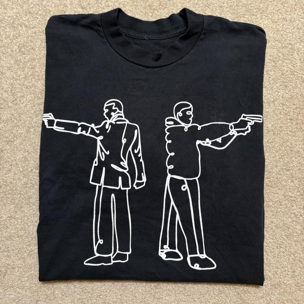 Nemesis‎ Season One Shirt Mens Large Cast Crew Netflix TV Show Promo Crime Drama